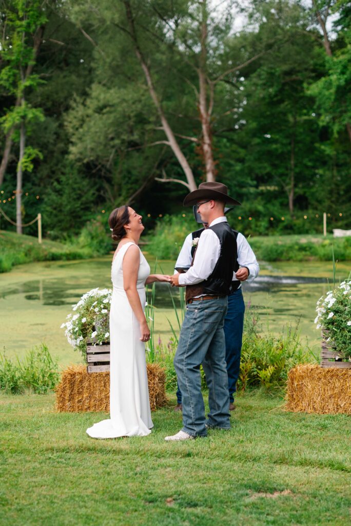 Country Backyard Wedding
